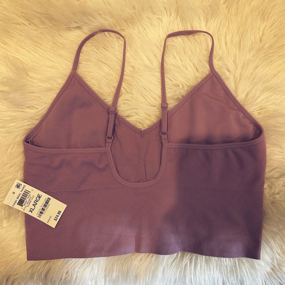 [ 2 FOR $25 ] PINK & PURPLE CROP TOPS - Picture 4 of 7